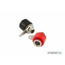 Synergy 21 Laborklemme 4mm rot