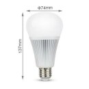 Synergy 21 LED Retrofit E27 9W RGB-WW Lampe mit Funk und...